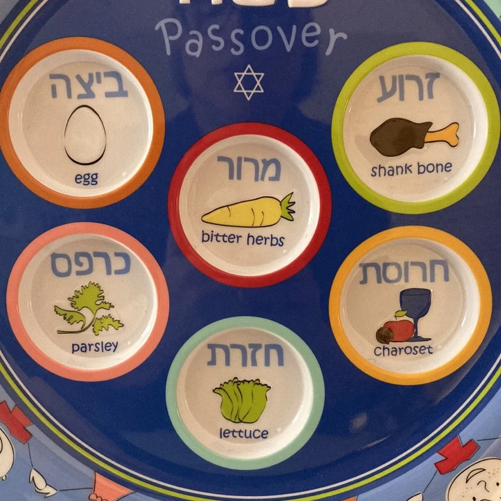 Target 2010 Melamine children’s Passover Plate